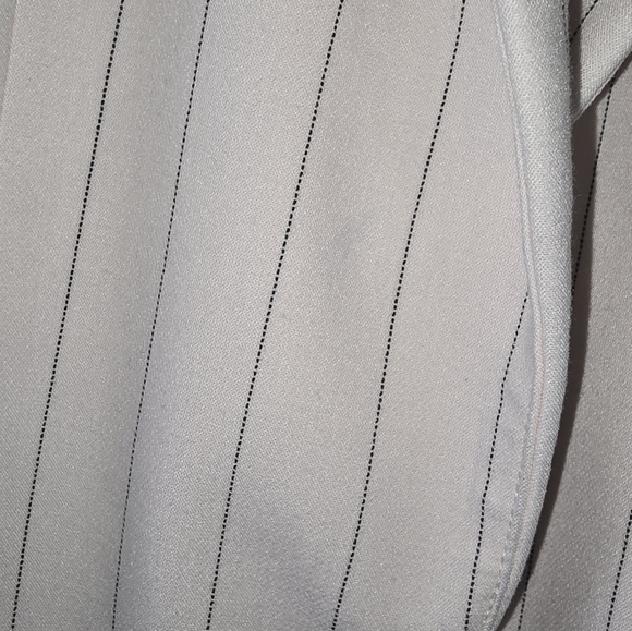 Maeve Anthropologie Striped Roll Sleeve Blazer Size US 14 - Picture 9 of 9